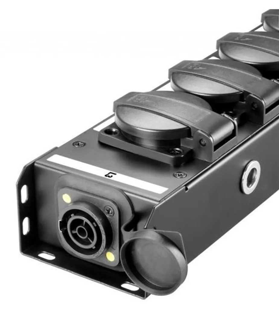 Adam Hall PRO PORT 4 CEE - Distributeur de Courant 4xIP54 avec PTWIST