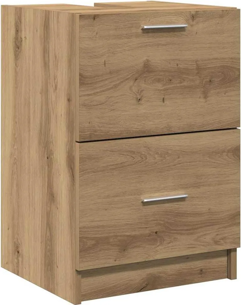 Mobiletto Bagno 40cm Artisan Oak | Design Legno Moderno Salvaspazio