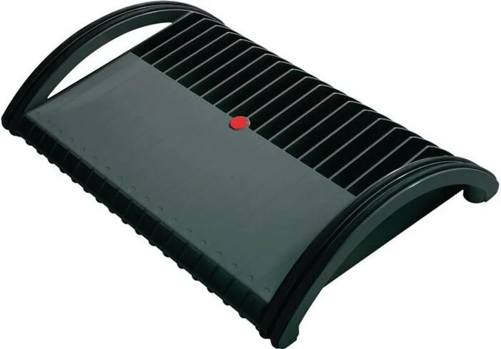 Repose-pieds noir contre les maux de dos et jambes lourdes B485x345x100mm