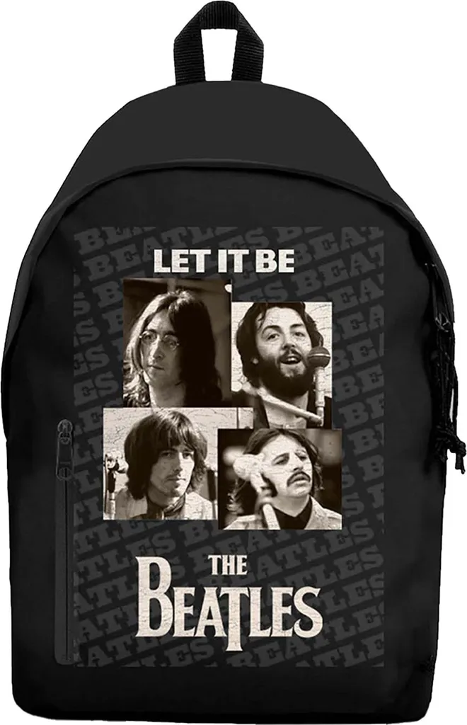 The Beatles Zaino Let It Be Nero RO15228: Icona Streetwear Adulti