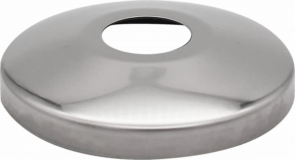 Flache, Niedrige Rosette 1/2 Chrom Ohne Gewinde – Hj/R3042L Produktbild 