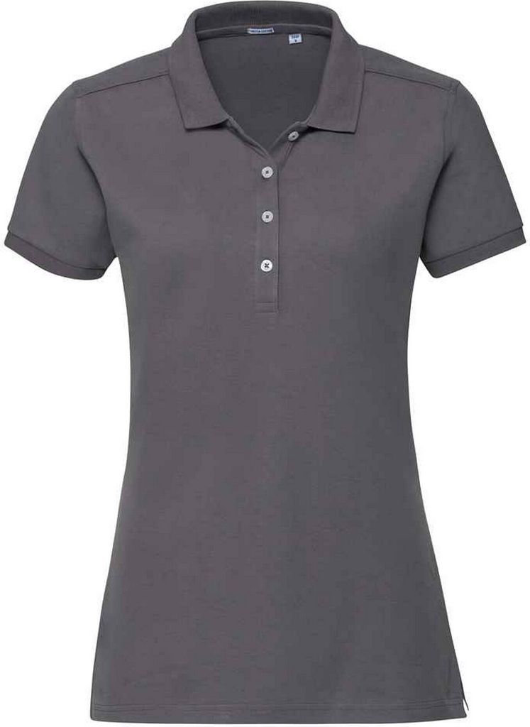 Russell - Poloshirt Stretch für Damen PC5453 (XS) (Grau)