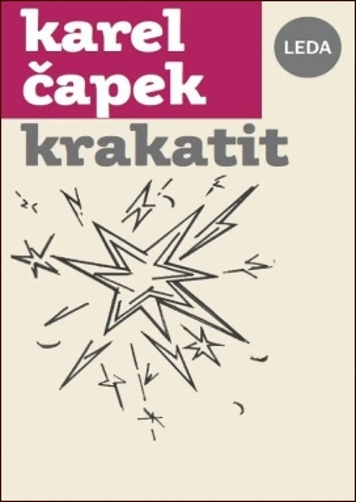 Livre Krakatit par Karel Čapek - Roman de Littérature Fantastique