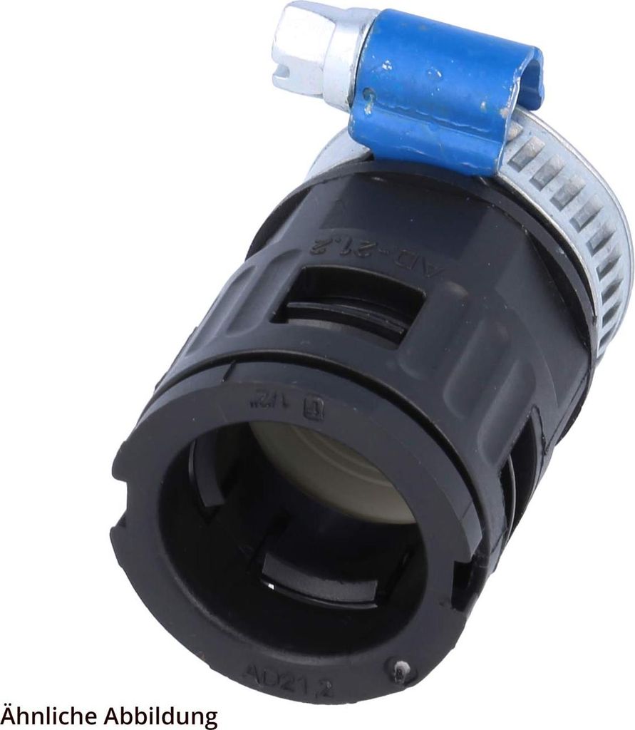FLEXA RQGST-M Schnellverschraubung gerade Gewinde 40,0mm für Schlauch-Außendurchmesser 42,5mm hochdichtend für