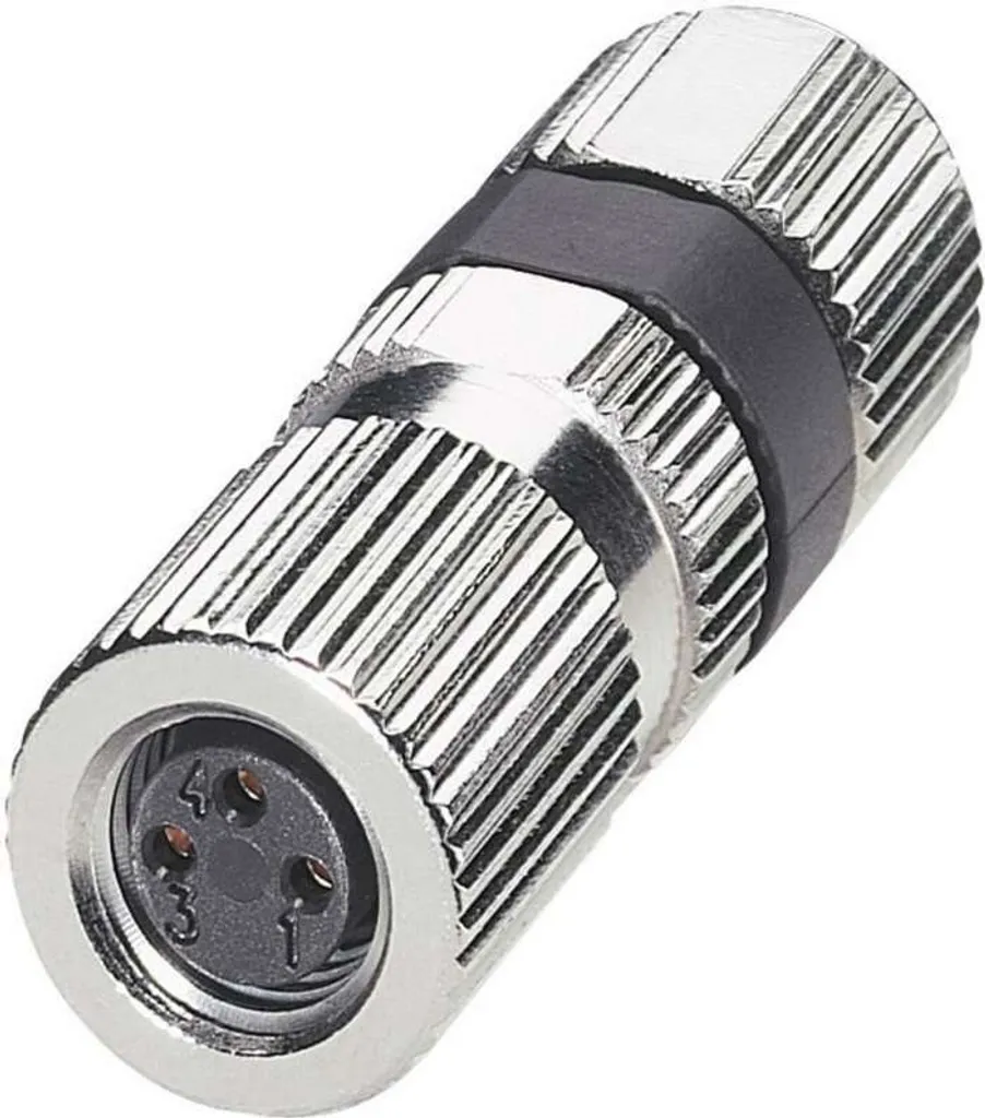 Connecteur femelle M8 pour capteur et actionneur avec raccord Piercecon