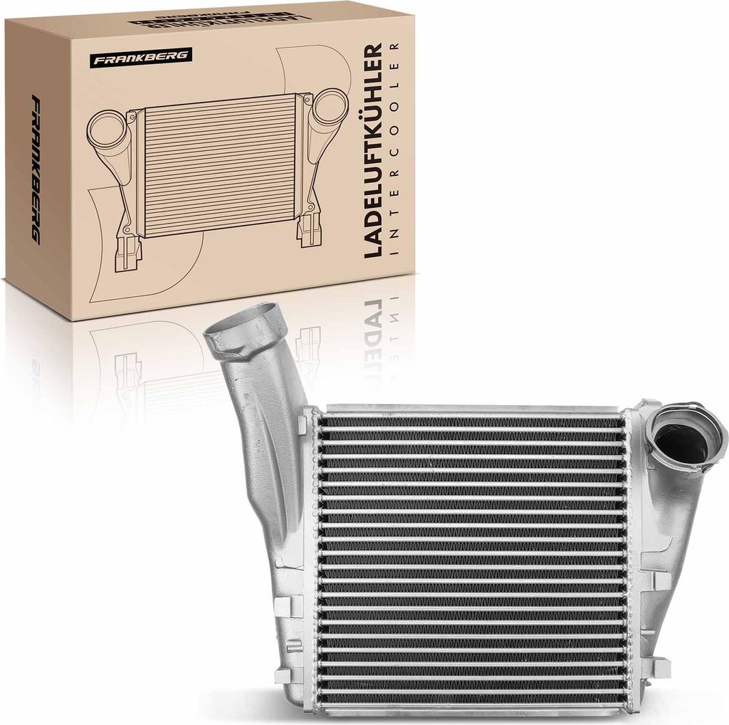 Frankberg 1x Ladeluftkühler Turbokühler für VW Touareg 7L6 7L7 7LA 2.5L 5.0L 2002-2010