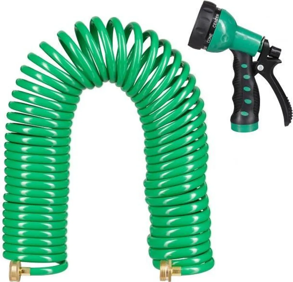 Tuyau d'arrosage 20 m anti-torsion avec pistolet pour un arrosage facile