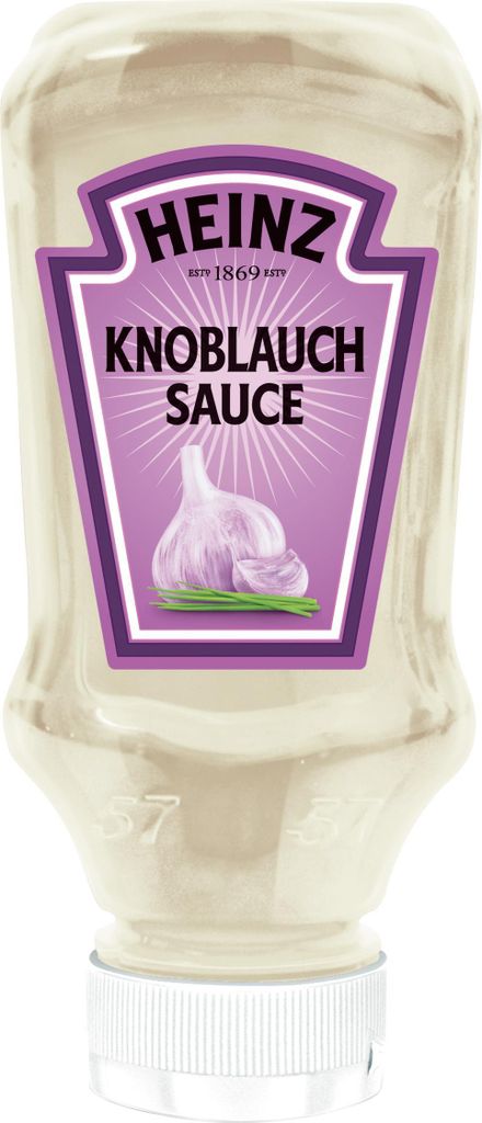 Heinz Knoblauch Sauce Greek Style mit frischer Produktbild 1