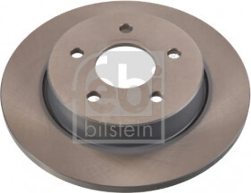Disque de frein Febi 24619 contre vibrations et bruits pour Ford Focus II