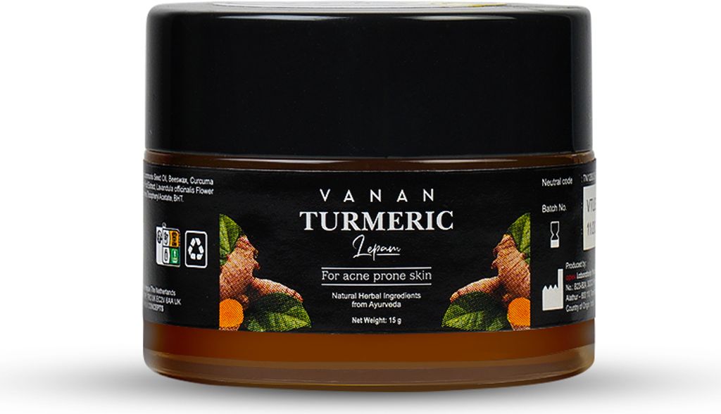 Vanan Turmeric Lepam – Spot-Behandlung gegen Akne und Pickel – mit Kurkuma – Ayurveda