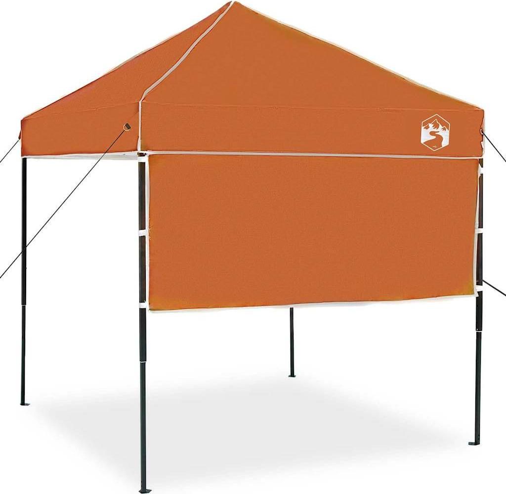 vidaXL Pavillon-Zelt Orange 194 x 194 x 251 cm Stoff