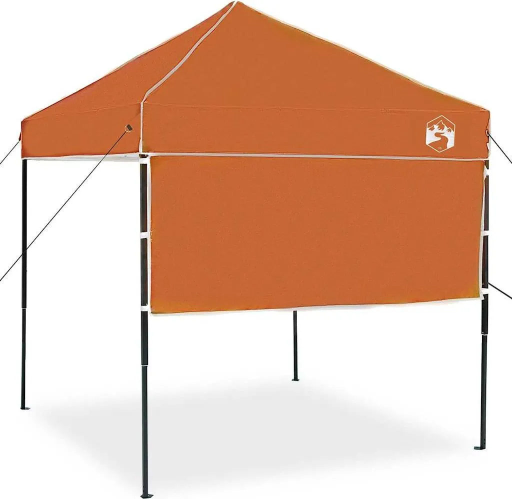 Gazebo Arancione Moderno 194x194 - Tenda Design per Terrazzo e Giardino