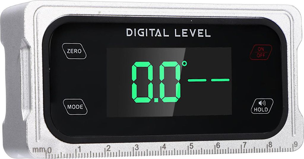 Digitaler Winkelmesser Neigungsmesser mit Touchscreen und Magnetfuß Große LCD-Anzeige für Holzbearbeitung Automotive Metallbearbeitung