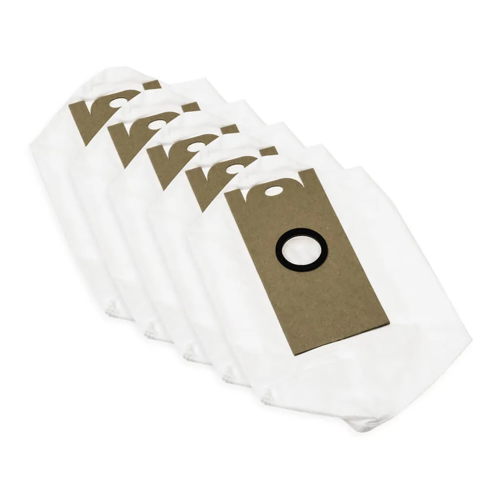Sacs filtrants haute capacité pour Cecotec Conga 12090 Home - 5 pcs