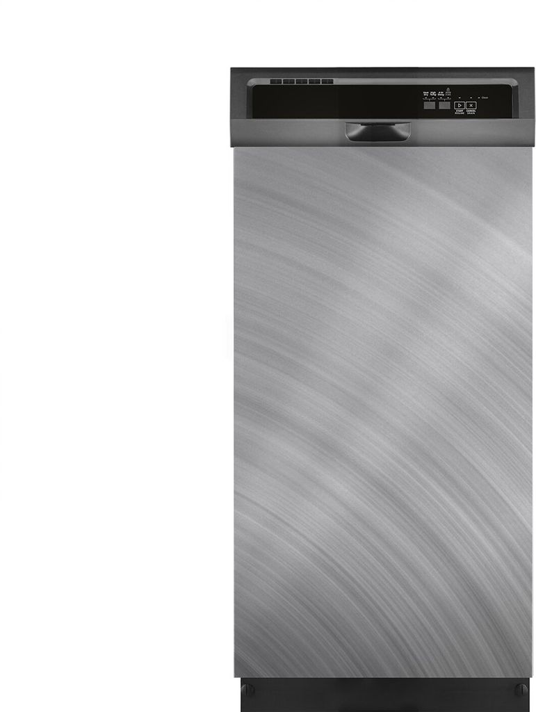 Aufkleber sticker 45x80 cm Dekorative folie Spülmaschine - Metall Stahl Motive