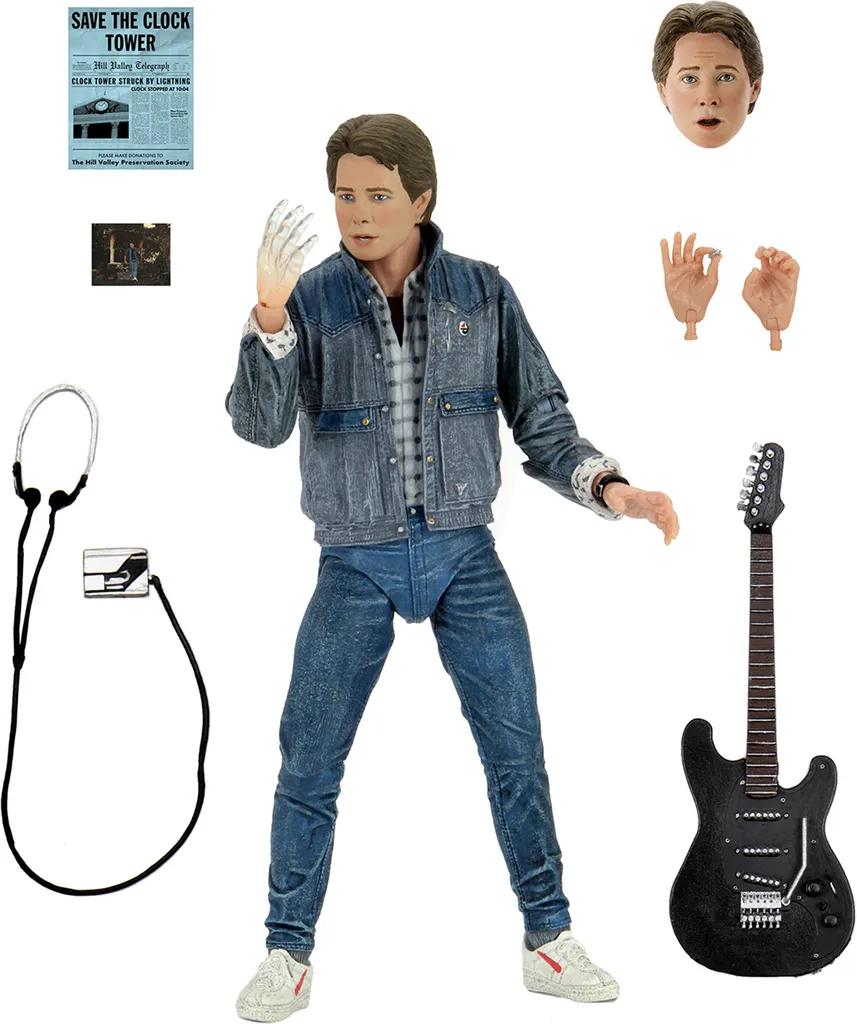 NECA 53615 Marty McFly Figurine Articulée Back to the Future 18cm