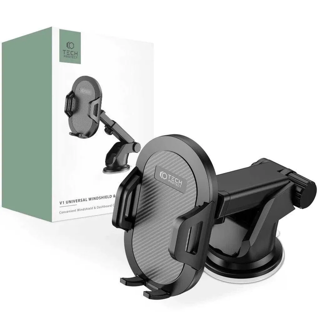 Tech-Protect V1 Supporto Universale Auto per Cruscotto e Vetro - 15