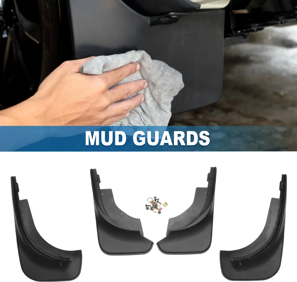 Garde-boue Robustes pour Touareg 2011-2016 avec Visserie de Montage