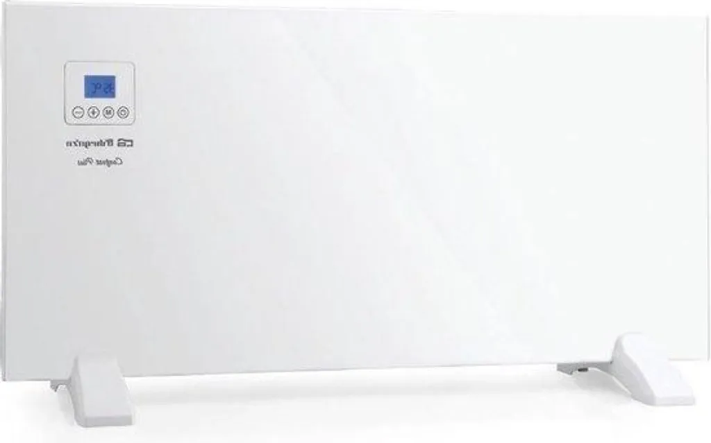 Panneau chauffant 500W avec télécommande et écran LCD - Radiateur Blanc