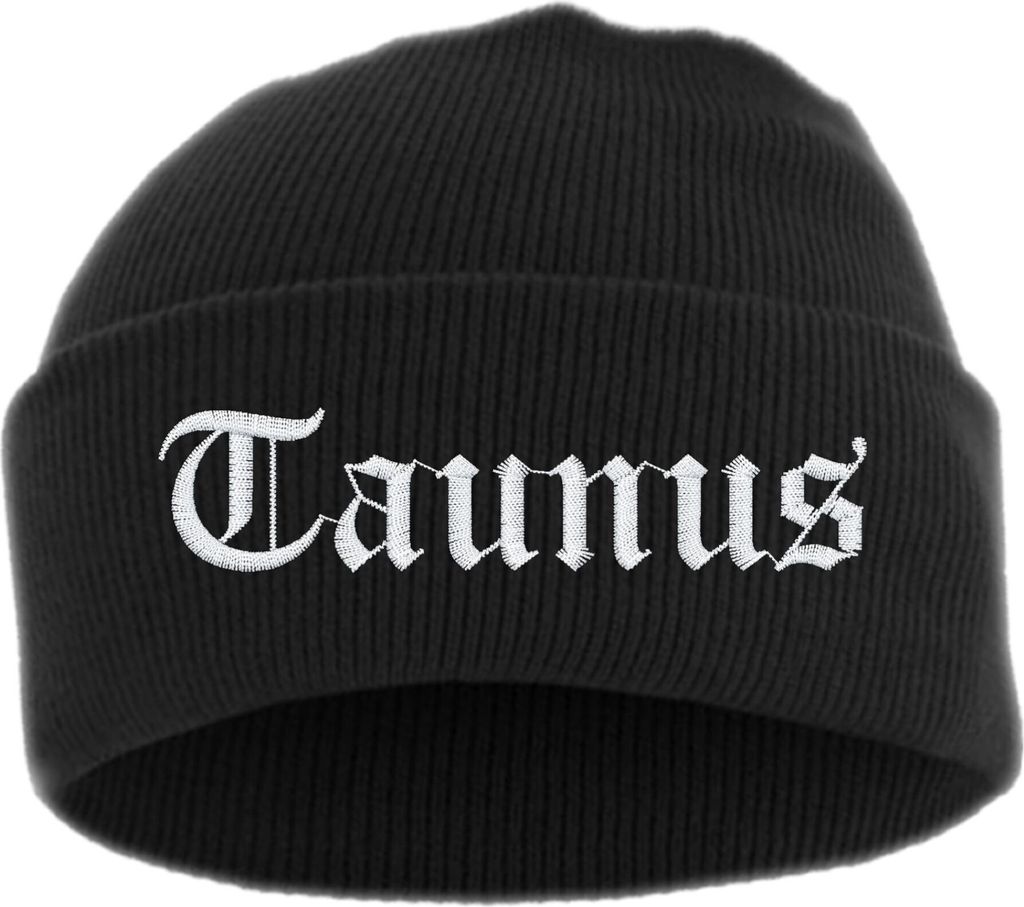 Taunus Umschlagmütze - Altdeutsch - Bestickt - Mütze mit Produktbild 