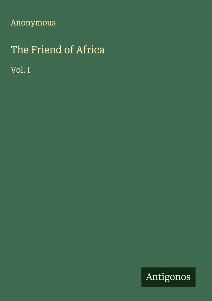 Der Freund von Afrika