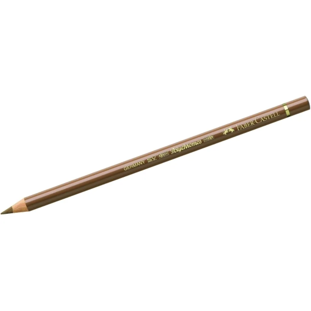 Crayon d'art Polychromos Faber-Castell coloris Terre d'ombre naturelle