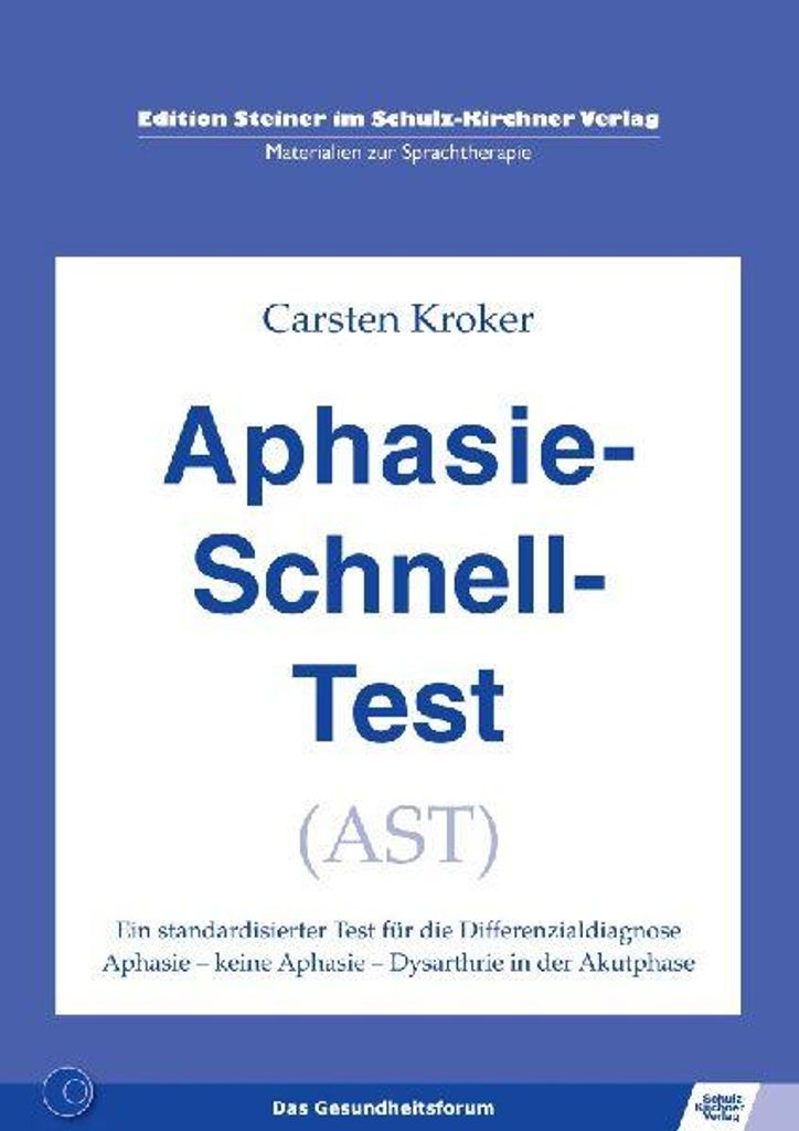 Aphasie-Schnell-Test (AST) Produktbild 