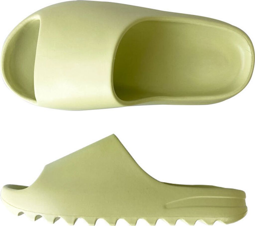 Sommer Männer Badeschuhe Männer Frauen Hausschuhe Sandalen Frauen Badeschuhe Strand Freizeit Schuhe, Grün, 46/47