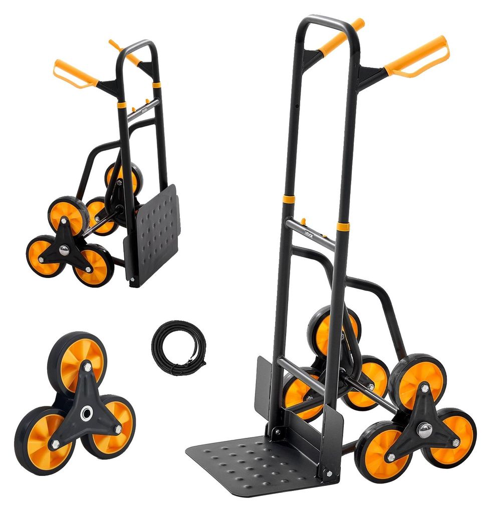 VEVOR: Carro plegable para transportar sacos, con capacidad Imagen del producto 