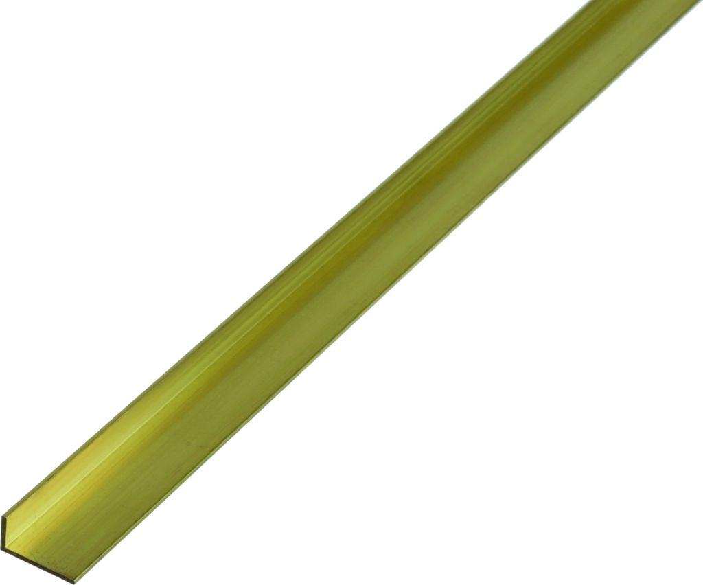Alberts 471538 Profilo angolare, ottone, 1000 x 20 x 10 mm Immagine del prodotto 