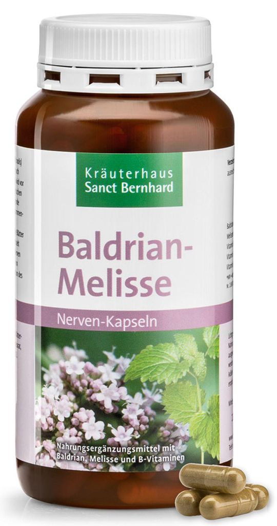 Sanct Bernhard Baldrian-Melisse Nerven-Kapseln - 240 Produktbild 