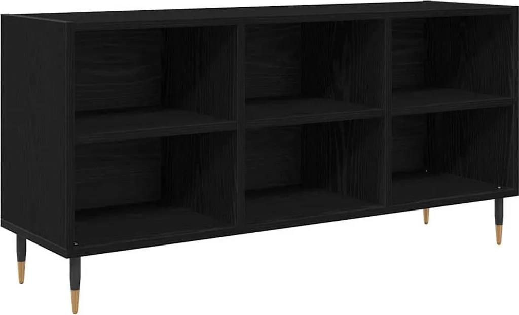Mobile TV SYFAX™ 103,5cm Rovere Nero - Supporto Media Hi-Tech