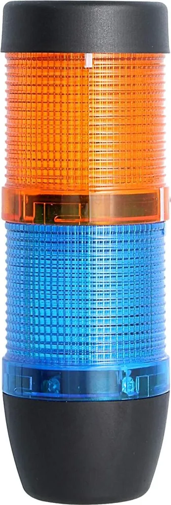 Torre Segnaletica LED STEX24 50mm Blu-Gialla | SS50-OB2/24 114 24V