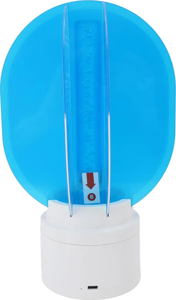 Lampe de Chevet Tactile à Intensité Variable et Rotation Multicolore - 2