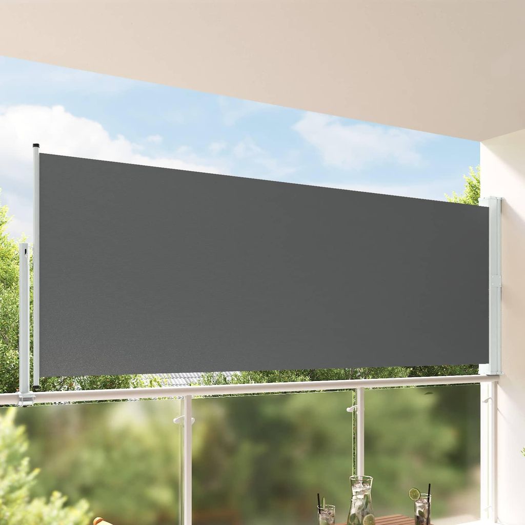 Maison Exclusive - Seitenmarkise Anthrazit 300 x 160 cm