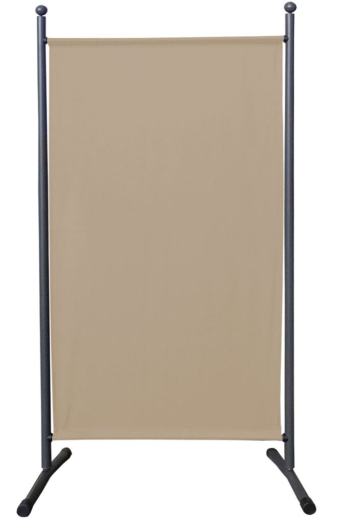 Paravent Outdoor Wetterfest 180 x 78 cm Beige | Raumteiler Produktbild 