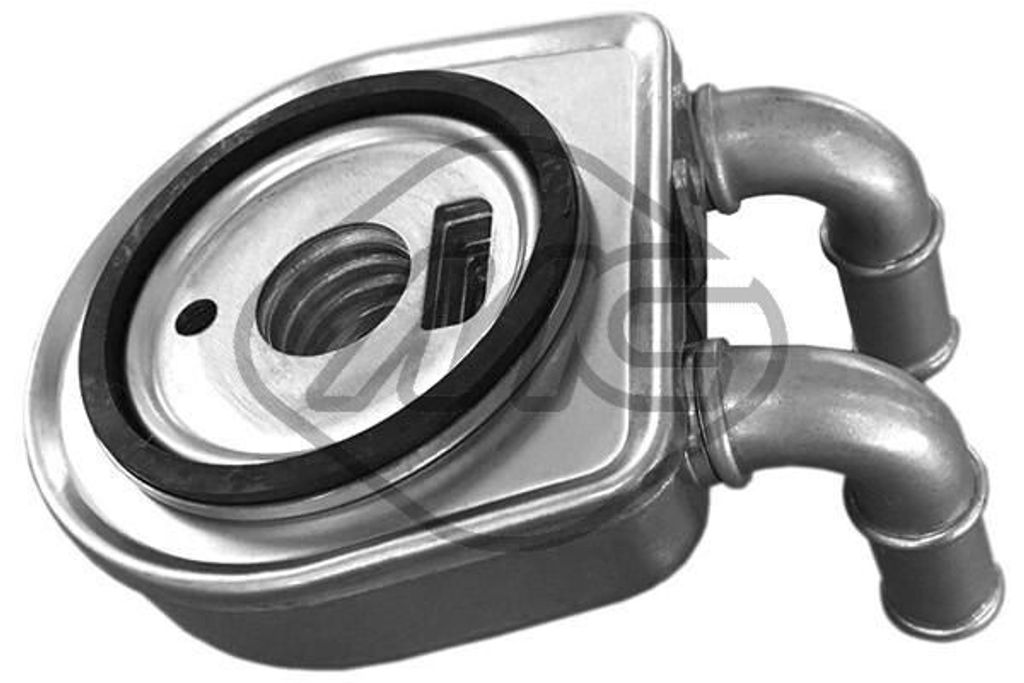 Metalcaucho 39106 Ölkühler Motoröl passend für PEUGEOT 206 Schrägheck (2A/C) 206 CC (2D) 206 SW (2E/K) 306 Schrägheck (7A, 7C, N3, N5) PARTNE...