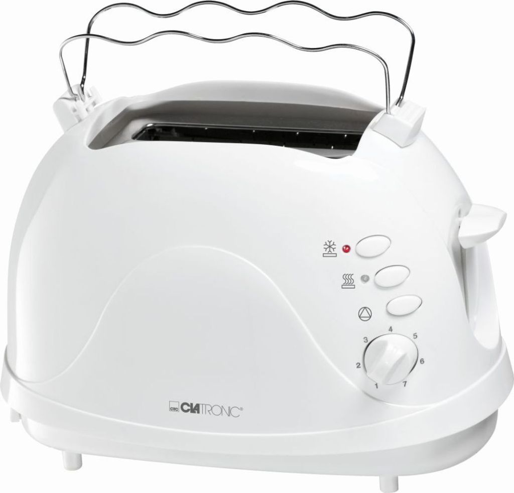 Clatronic TA 3565, 2 krajcov, Biela, 700 W, 230 V, 50 Hz Obrázok produktu 