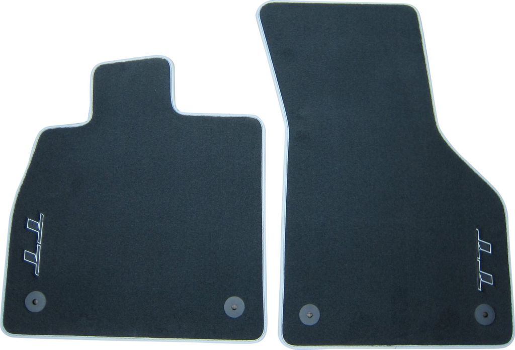2x Original Audi Premium Velours Textil Fußmatten SET für Audi TT III 8S 2014-