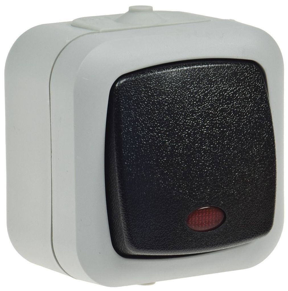 ChiliTec interrupteur de contrôle pour locaux humides, IP44 Image du produit 