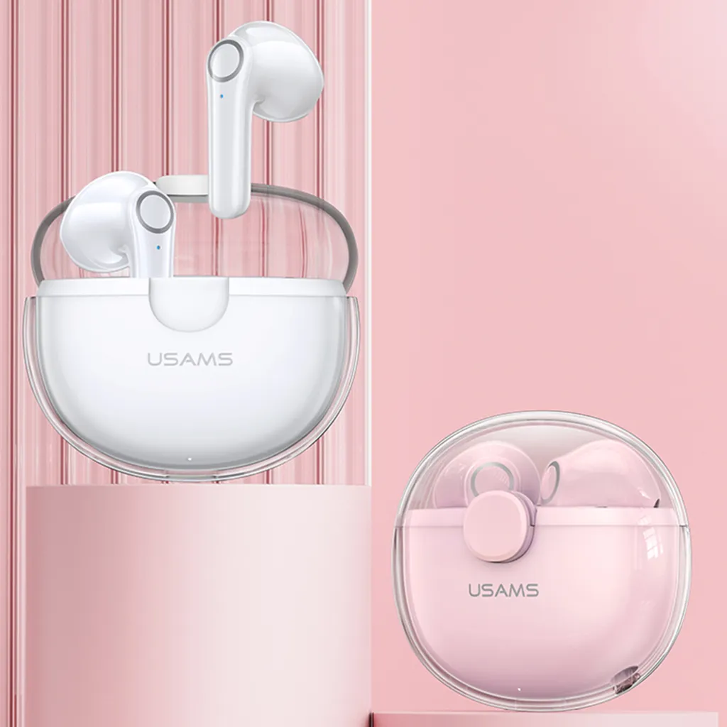 Usams TWS BU Series Earbuds Bluetooth 5.1 - Audio HD e Design Trasparente - 2