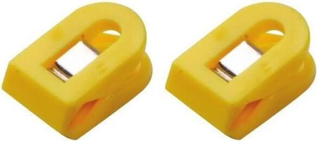 Briefklemmer Multi Clip Liliput 15x25mm VE=4 Stück gelb