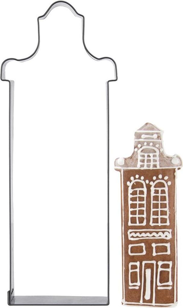 Ausstechform Haus Gebäude Ausstechform für Kekse Plätzchen Lebkuchen