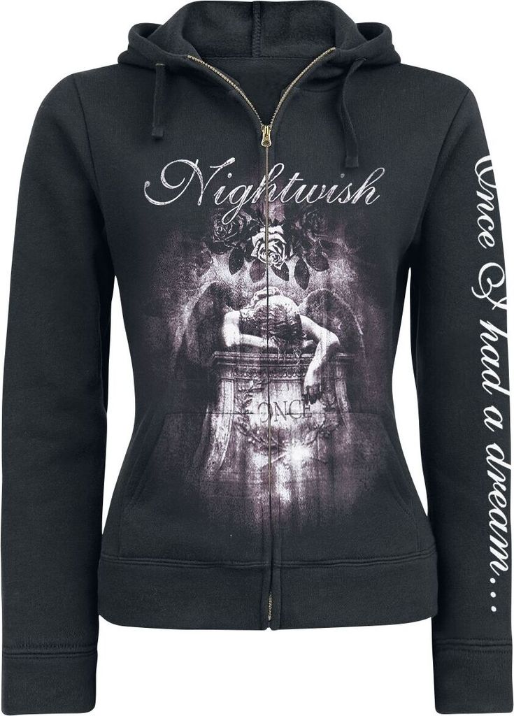 Nightwish Kapuzenjacke Damen Once - 10th Anniversary schwarz L