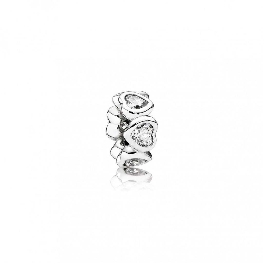 Pandora Spacer Multi Herz, 791252CZ Produktbild 