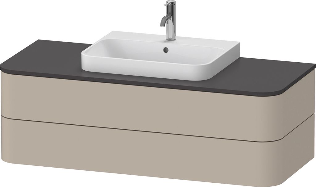 DURAVIT HP4972060600010 WTU HappyD2+ wandh.,408x1300x550mm