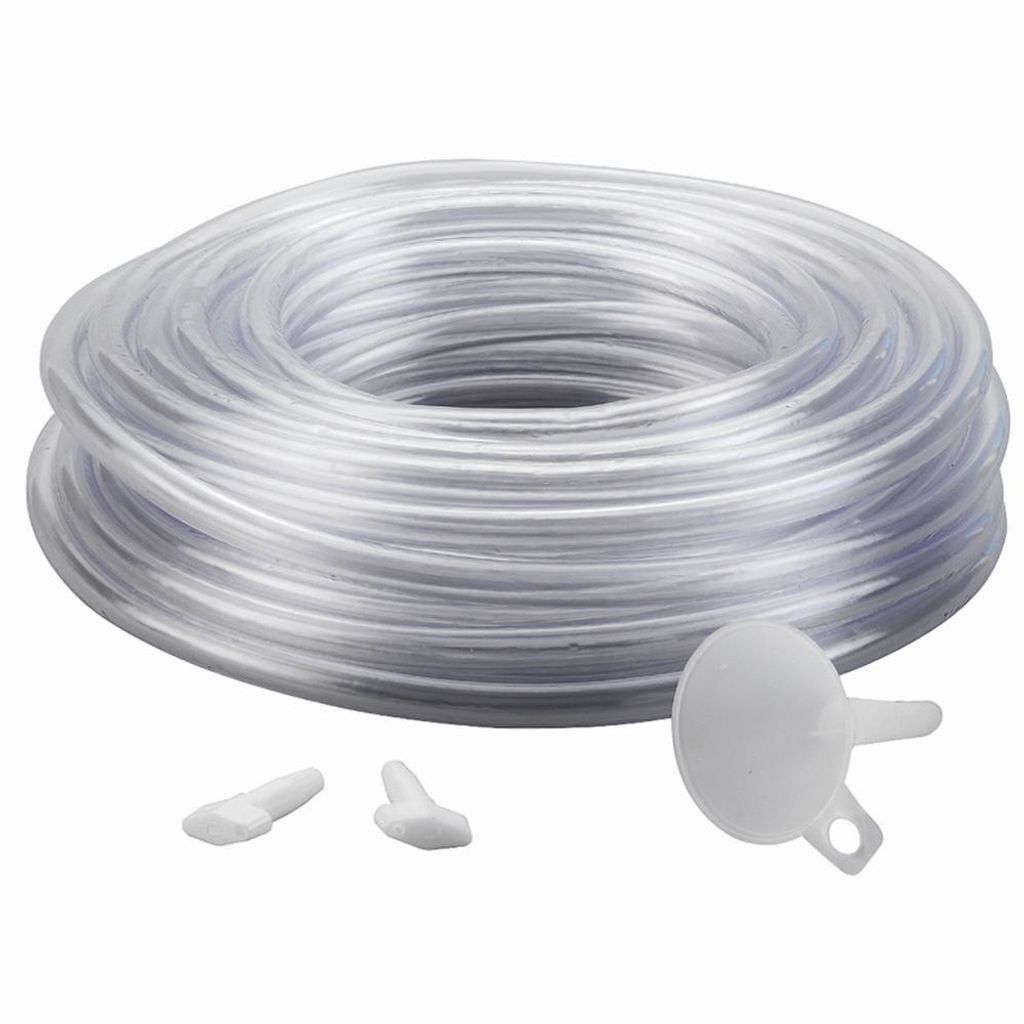 kwb 647-20 Schlauchwasserwaage 20m mit Stöpsel und Trichter, klar