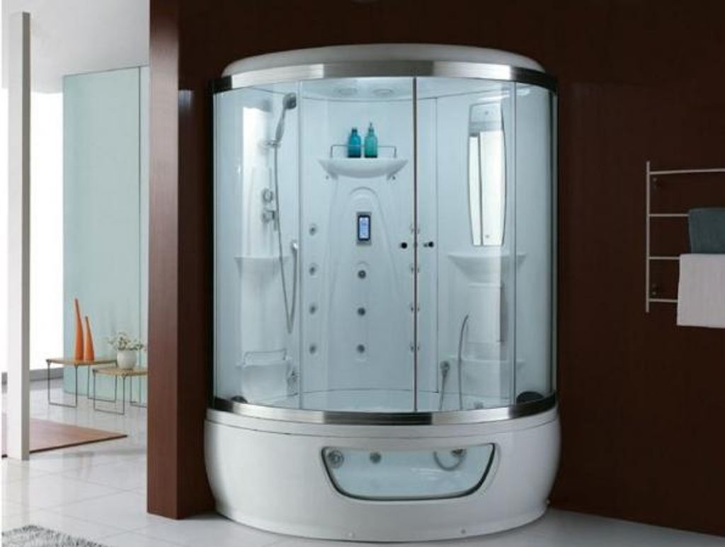 Eckduschkabine mit Hydromassage PALOMA K-549 130x130 cm x 225 cm KARAG