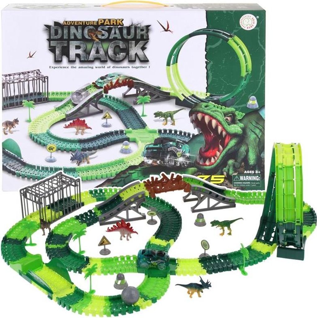 Dino Track Auto Track Controllato Dinosauro Racing Park 275 Immagine del prodotto 