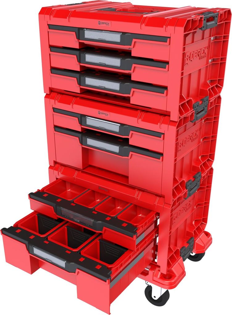 Qbrick System PRO Zásuvková dielenská súprava 3 RED ULTRA Obrázok produktu 